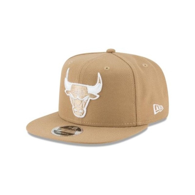 Chicago Bulls Gorra | New Era NBA High Crown 9fifty Snapback Cap Mexico - Marrom